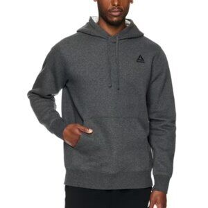 Reebok Men's Gray Fleece Hoodie Sweatshirt - XL